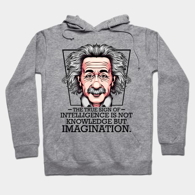 Albert Einstein Hoodie by Lumio Gifts